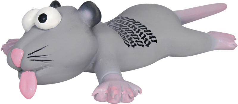 Trixie Ratte oder Maus Latex mit Reifenspur 22cm