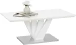 mömax Couchtisch in Weiß Hochglanz