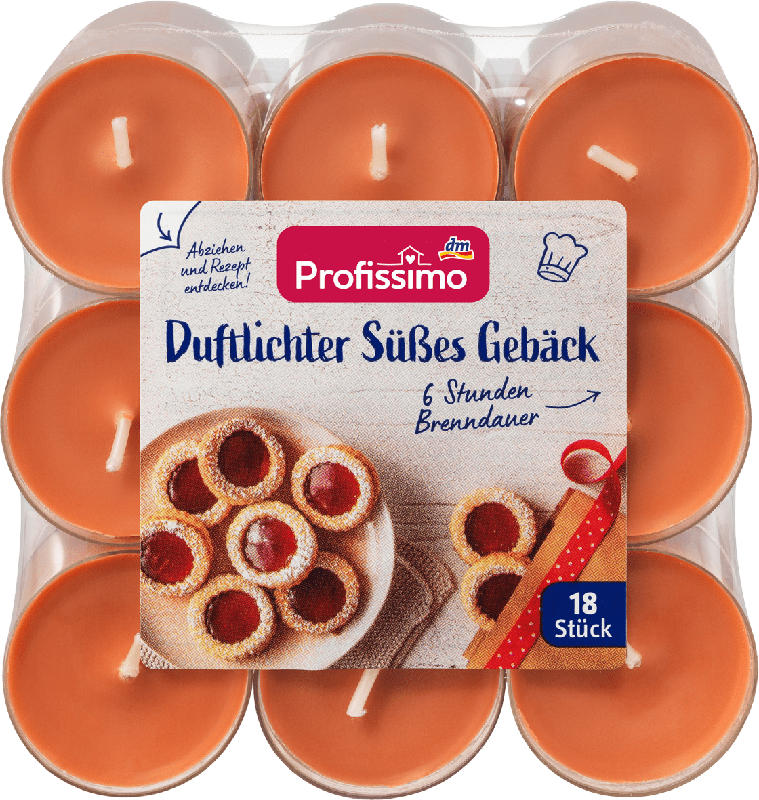 Profissimo Duftlichter süßes Gebäck PC
