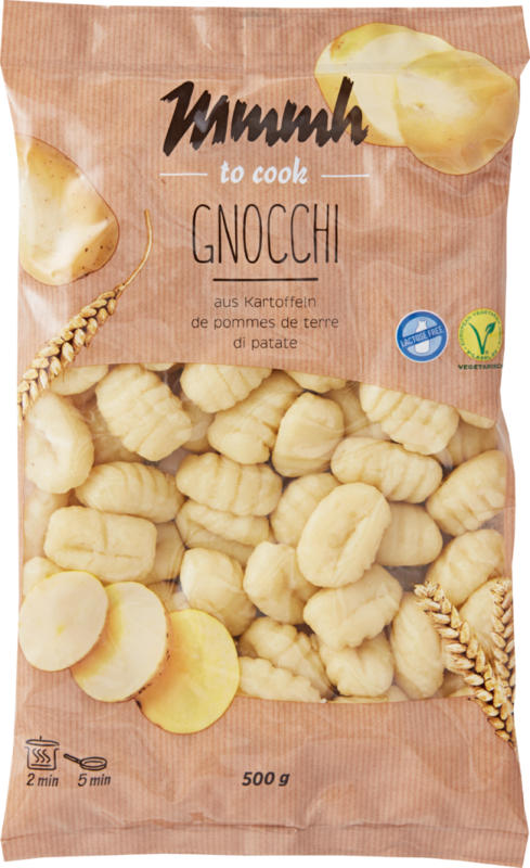 Mmmh Gnocchi aus Kartoffeln, 500 g