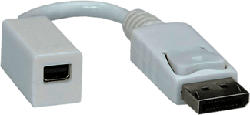 BLANK 12.03.3132 - Adaptateur DisplayPort-Mini DisplayPort (Blanc)