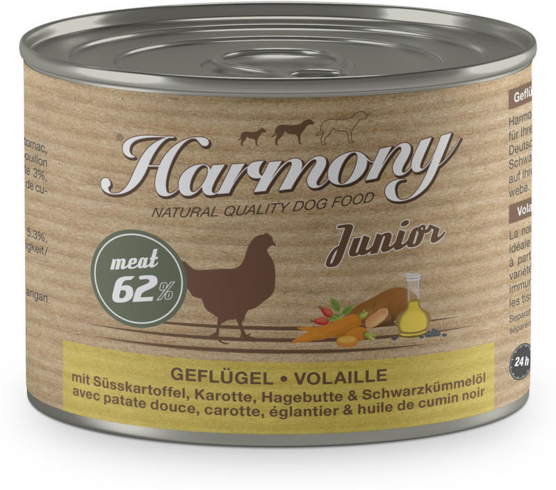 Harmony Dog Junior Geflügel & Süsskartoffel 200g