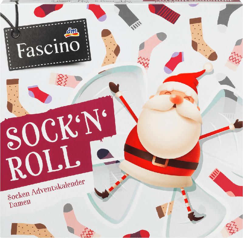 Fascino Socken Adventskalender 2021 Gr. 39-42