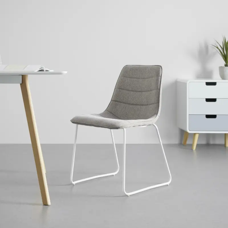 STUHL in grau 'Mira'