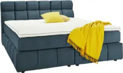 Boxspringbett in Petrol ca. 180x200cm