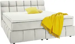 Boxspringbett in Beige ca. 180x200cm
