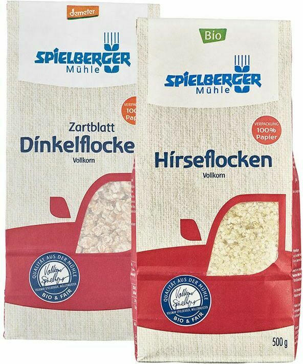 Bio-Getreide-Flocken