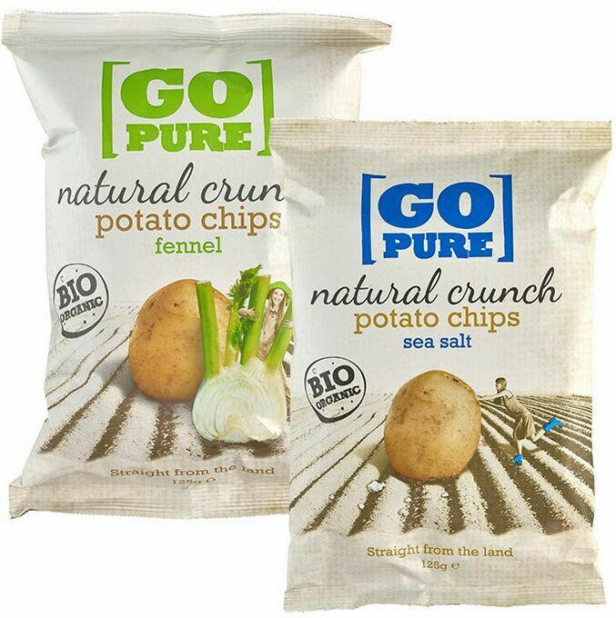 Würzige Bio-Erdäpfelchips