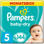 OTTO'S Pampers Baby Dry t. 5, 11-16 kg, boîte mensuelle, 144 pces -