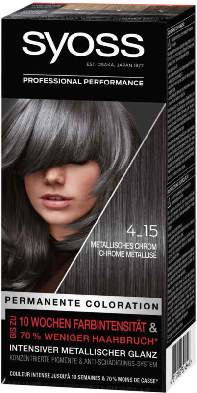 Syoss Coloration metallisches Chrom 4-15 -
