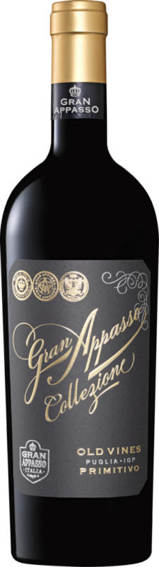 Gran Appasso Collezione Old Vines Primitivo Puglia IGP, 2020, Puglia, Italia, 75 cl