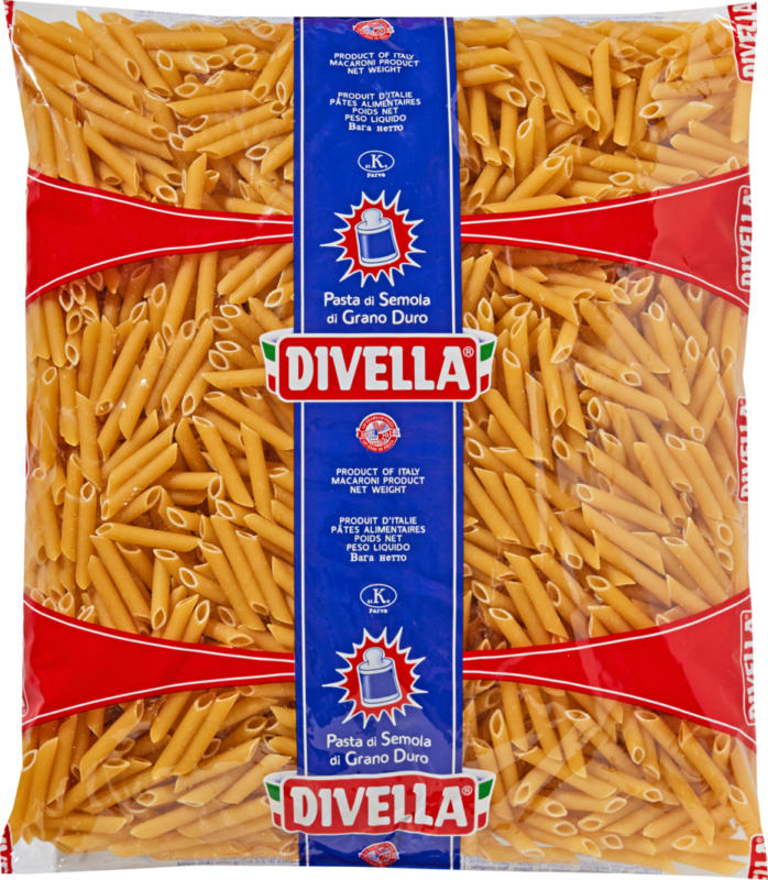 Penne Ziti Rigati Divella, 3 kg