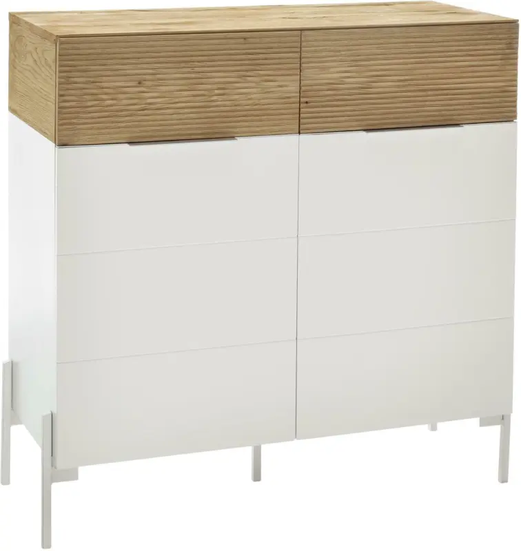 Kommode aus Eiche teilmassiv