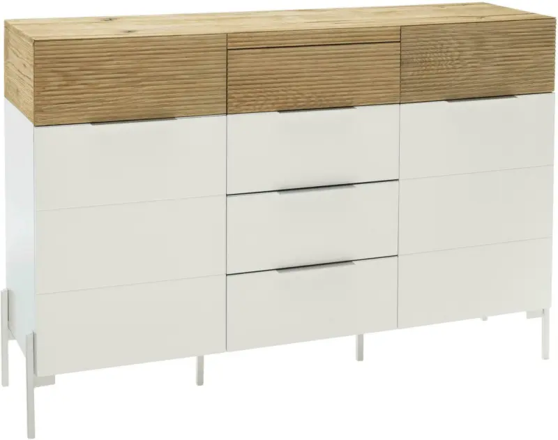 Kommode aus Eiche teilmassiv