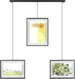 mömax Bilderrahmen Tres in Schwarz ca. 67x46x2,5cm