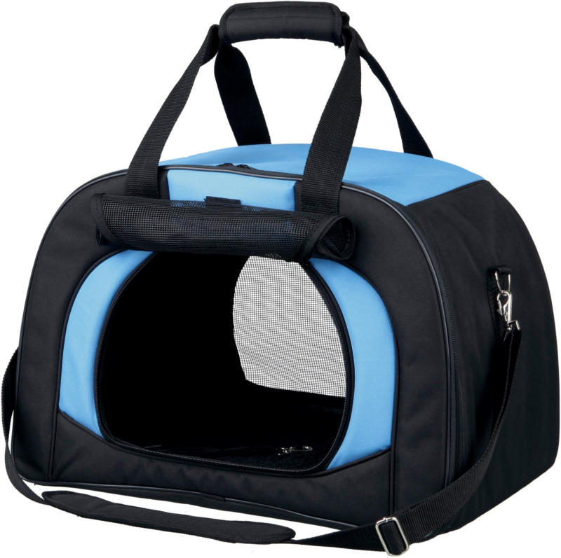 Sac Kilian, 31 × 32 × 48 cm, bleu/noir