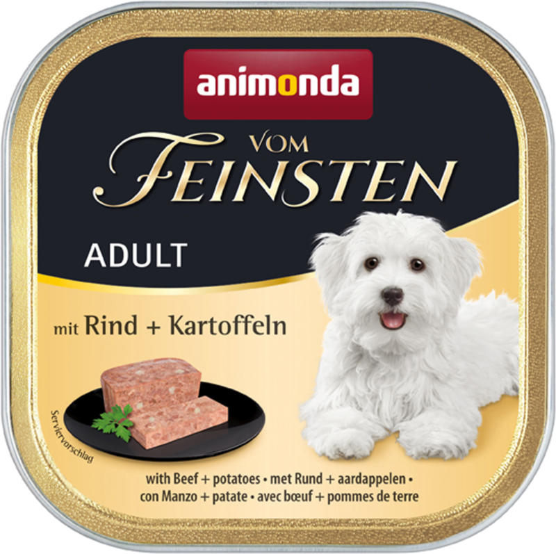 animonda Vom Feinsten Adult MENU Boeuf & Pommes de Terre 22x150g