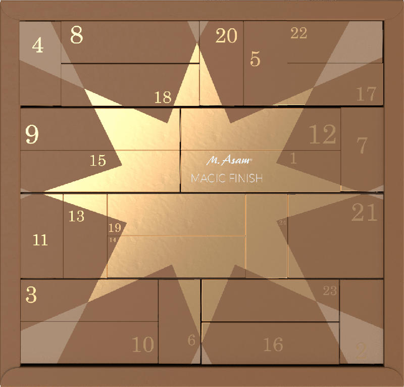 M. Asam Adventskalendender 2021 Magic Finish