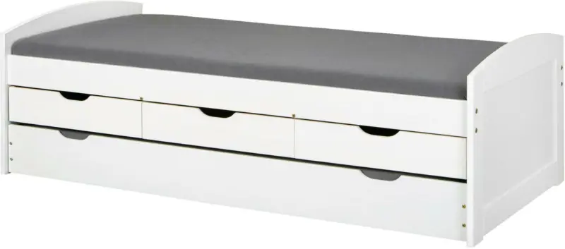 Bett 'Ulli' , weiß