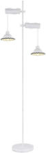 Möbelix Stehlampe Holz Jowita H: 168cm Schwarz/Weiß, höhenverstellbar