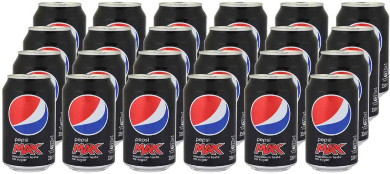 Pepsi Max 24 x 33 cl -