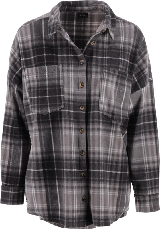 Mona Check Jacket, Black