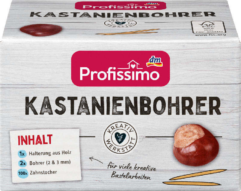 Profissimo Kastanienbohrer Set