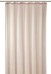 Duschvorhang Uni in Rosa ca. 180x200cm