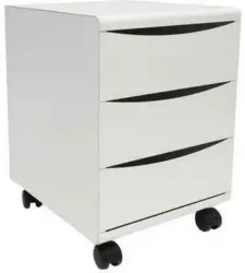 Rollcontainer in Weiß