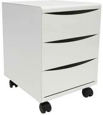 Rollcontainer in Weiß