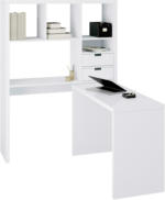 mömax Spittal a. d. Drau Schreibtisch in Weiß ca. 115x155x45cm