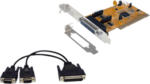 MediaMarkt EXSYS EX-43362 - Carte PCI avec support Low Profile (SystemBase Chip-Set) (Multicolore)