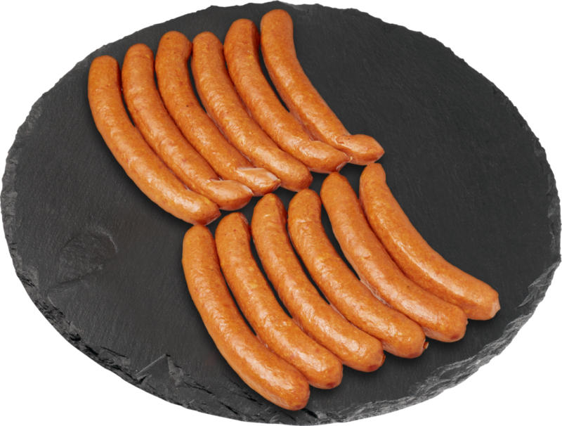 Denner Schweinswürstli , 3 Packungen à 4 Würstli, 600 g