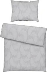 Bettwäsche Emilie in Grau ca. 140x200cm