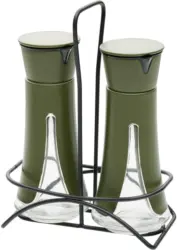Menage-Set Oil Green, 3-teilig