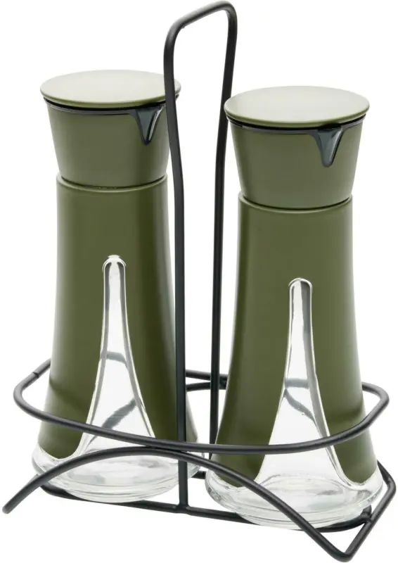 Menage-Set Oil Green, 3-teilig