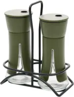 mömax Dornbirn - Ihr Trendmöbelhaus in Dornbirn Salz-und Pfefferstreuer Oil Green, 3-teilig