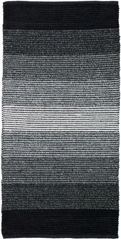 Fleckerlteppich MALTO 100x150cm in Schwarz