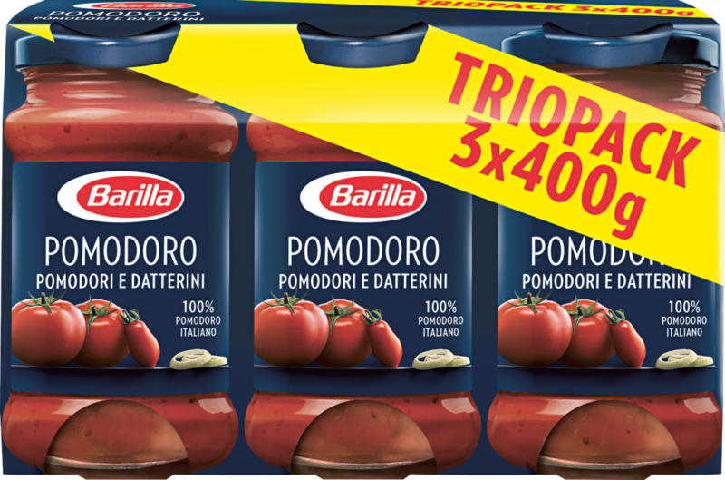 Barilla Tomatensauce, 3 x 400 g