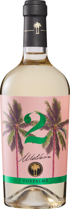 Due Palme Malvasia Bianca Salento IGP, 2020, Apulien, Italien, 75 cl