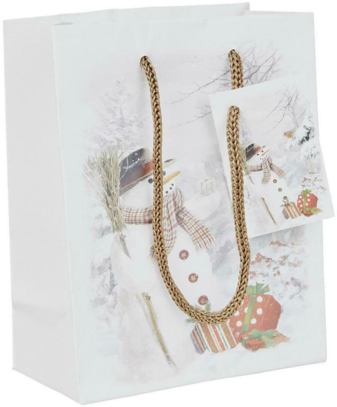 Geschenktasche Schneemann