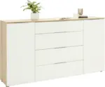 mömax Dornbirn - Ihr Trendmöbelhaus in Dornbirn Sideboard in Weiß/Eichefarben