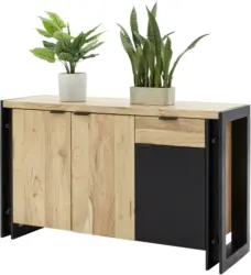 Sideboard in Naturfarben Massiv