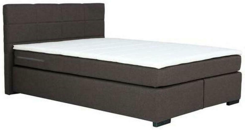 Boxspringbett 120/200 cm in Anthrazit