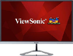 VIEWSONIC VX2776-SMHD - Monitor (27 ", Full-HD, 60 Hz, Schwarz/Silber)