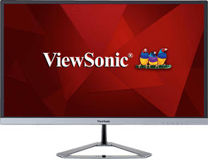 VIEWSONIC VX2776-SMHD - Monitor (27 ", Full-HD, 60 Hz, Schwarz/Silber)
