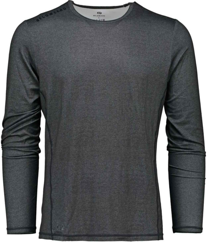 Belowzero shirt thermo per uomo con manica lunga anthracite -