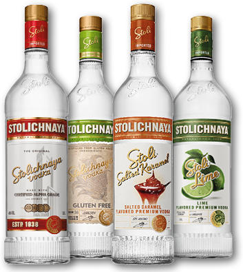 STOLICHNAYA 37,5-40% 1L