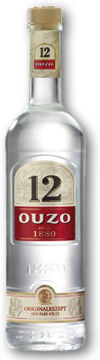 OUZO 12 40% 1L