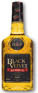 BLACK VELVET RESERVE 8yo 40% 1L